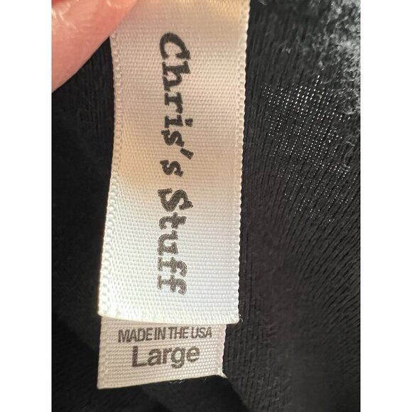 Vintage Y2K black v-neck tshirt It's 5 O'Clock Somewhere rhinestones retro sz L - Picture 4 of 8